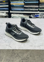 RUN GR-07 BLACK GREY COMFORT SHOES