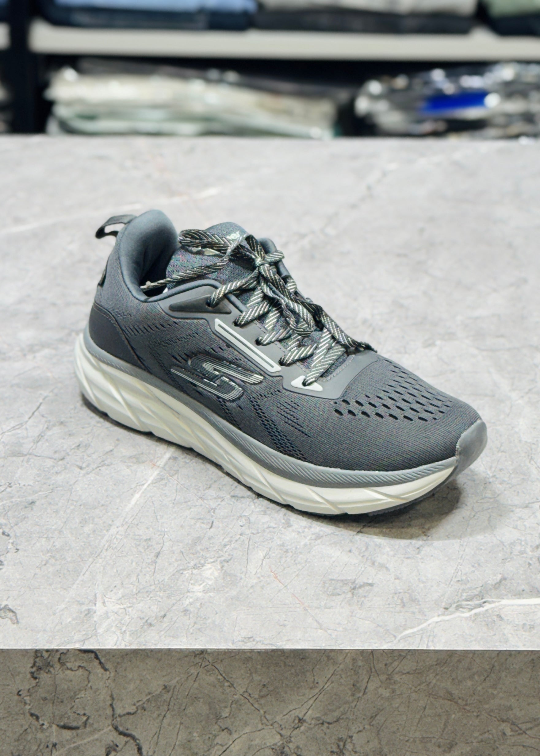 RUN GR-07 D.GREY COMFORT SHOES