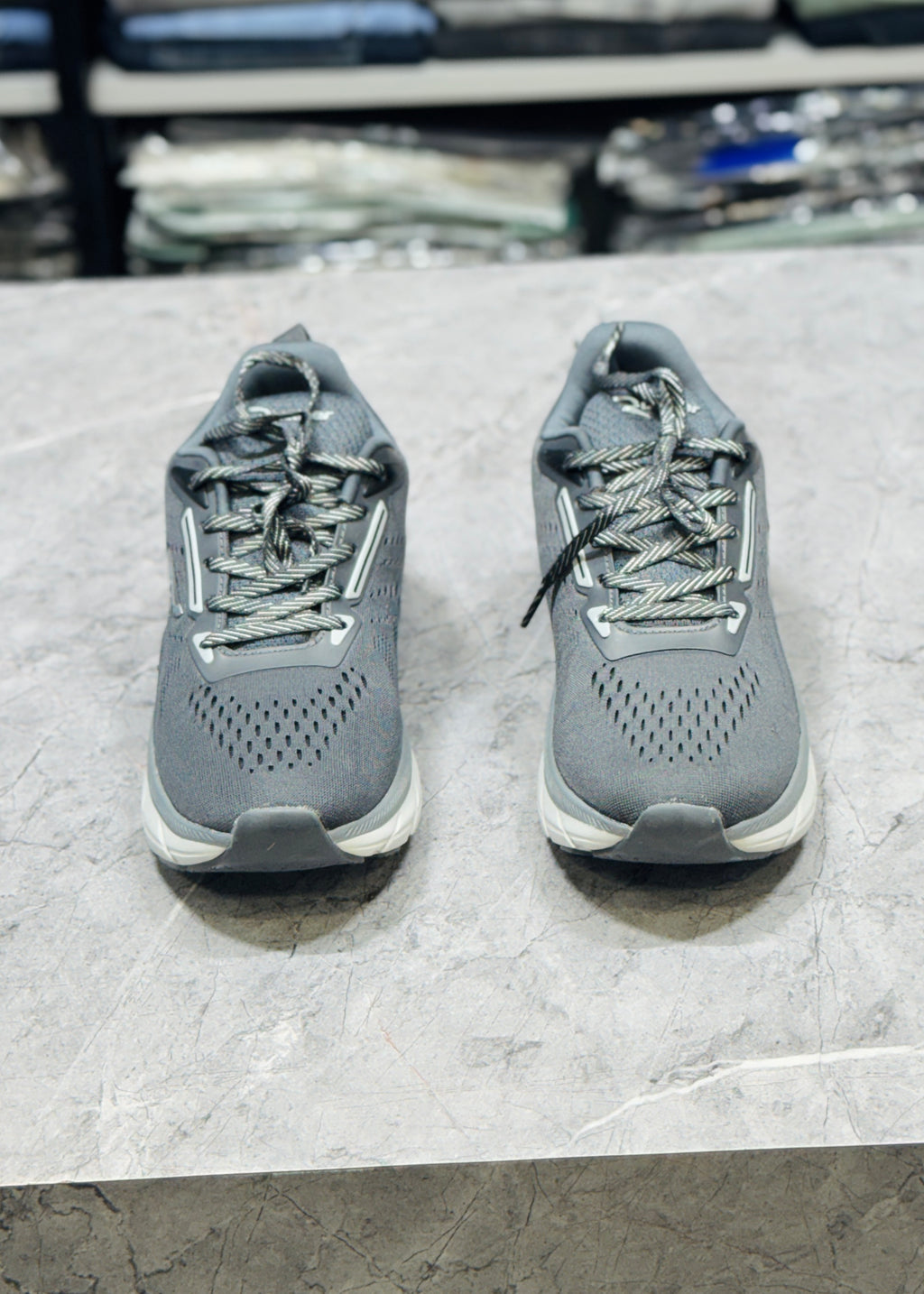 RUN GR-07 D.GREY COMFORT SHOES