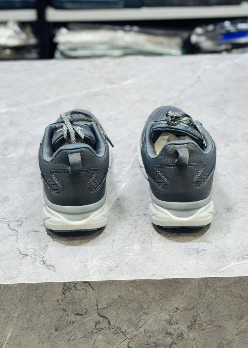RUN GR-07 D.GREY COMFORT SHOES
