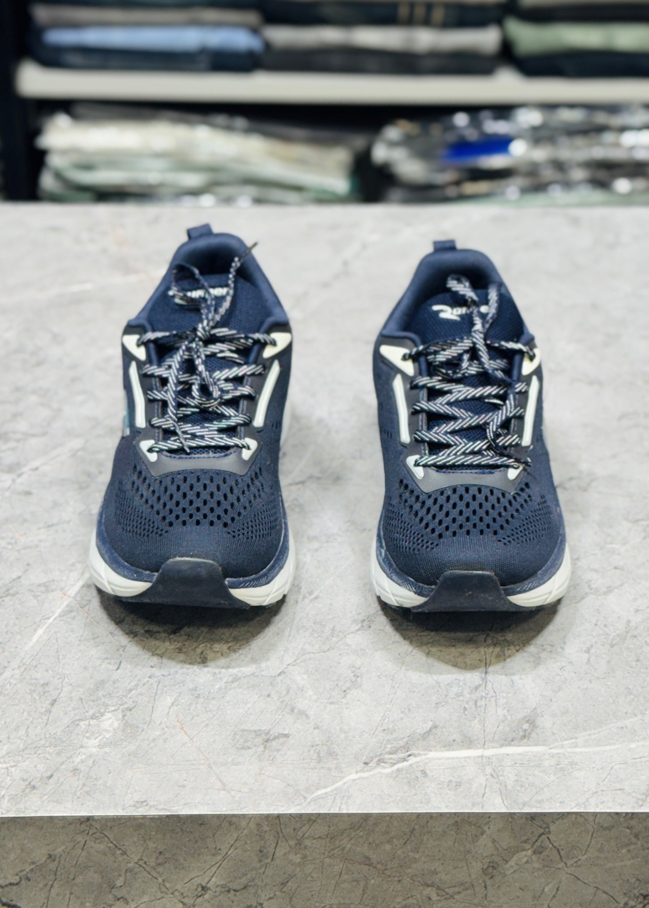 RUN GR-07 NAVY BLUE COMFORT SHOES
