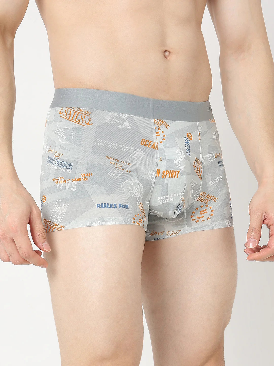 SPYKAR UNDERJEANS PTS102 REGULAR FIT ULTRASOFT PRINTED TRUNK