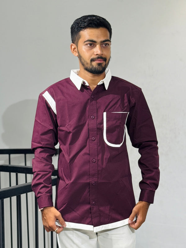 TGT 706 PURPLE SURGERY SHIRT