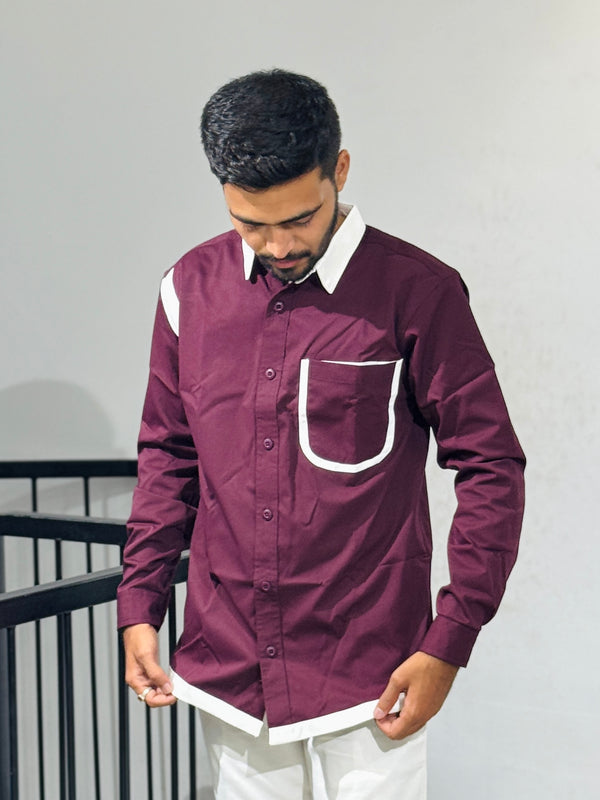 TGT 706 PURPLE SURGERY SHIRT