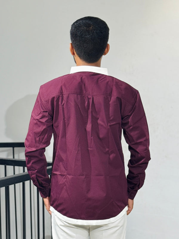 TGT 706 PURPLE SURGERY SHIRT
