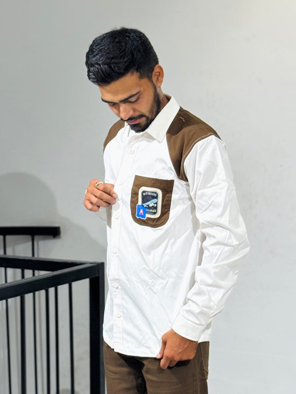 TGT 707 WHITE SURGERY SHIRT