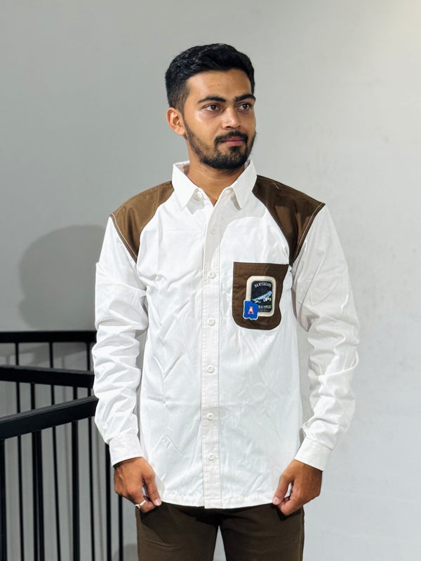 TGT 707 WHITE SURGERY SHIRT