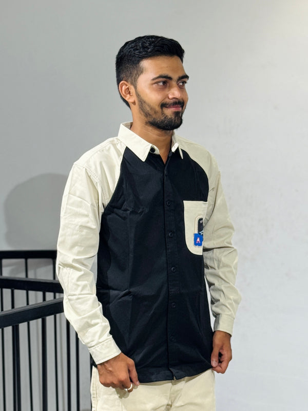TGT 707 BLACK SURGERY SHIRT