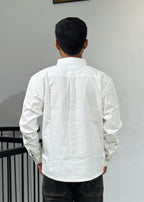 TGT 623 Hourse Print Down Shoulder Shirt