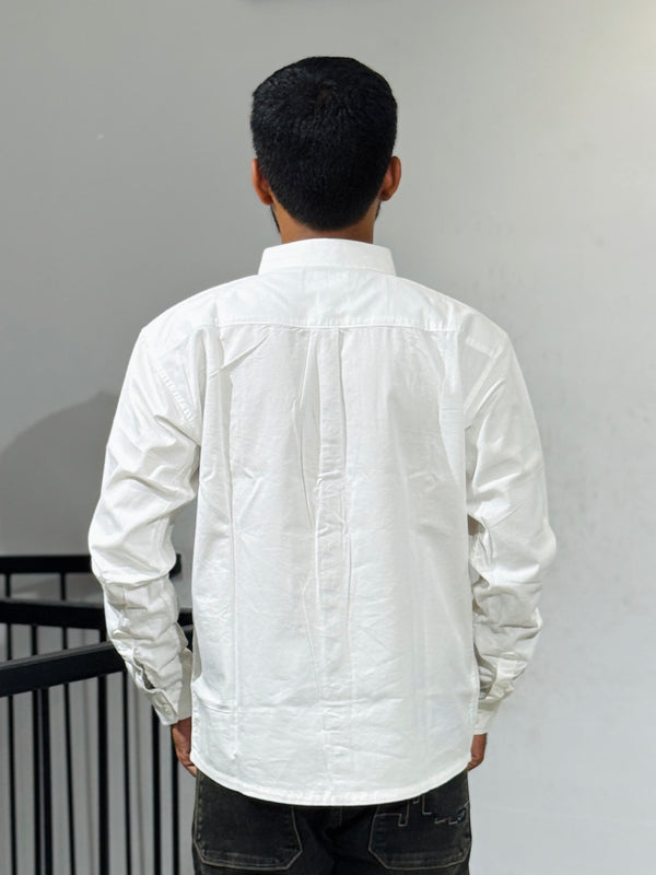 TGT 623 Hourse Print Down Shoulder Shirt
