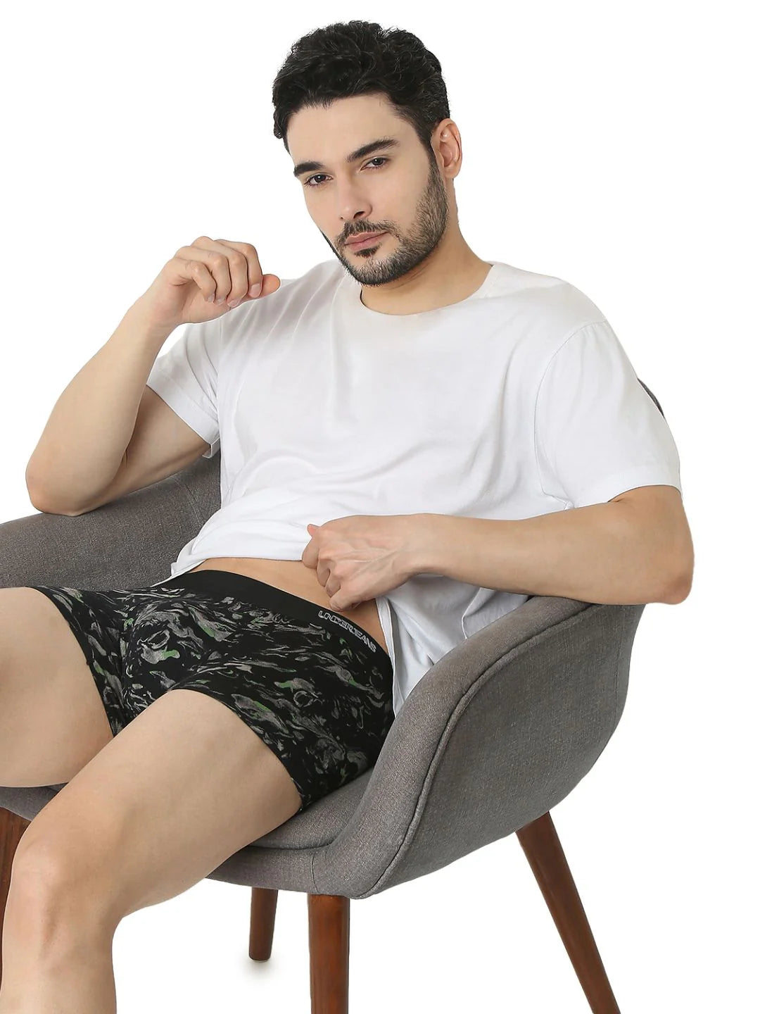 SPYKAR UNDERJEANS PTS102 REGULAR FIT ULTRASOFT PRINTED TRUNK