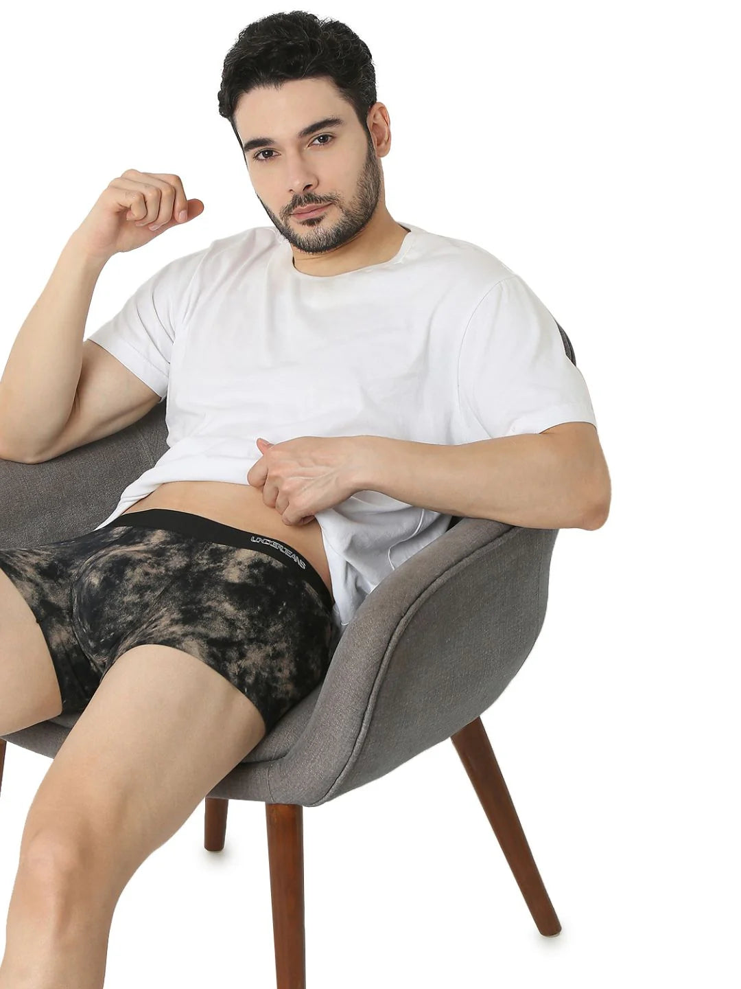 SPYKAR UNDERJEANS PTS102 REGULAR FIT ULTRASOFT PRINTED TRUNK