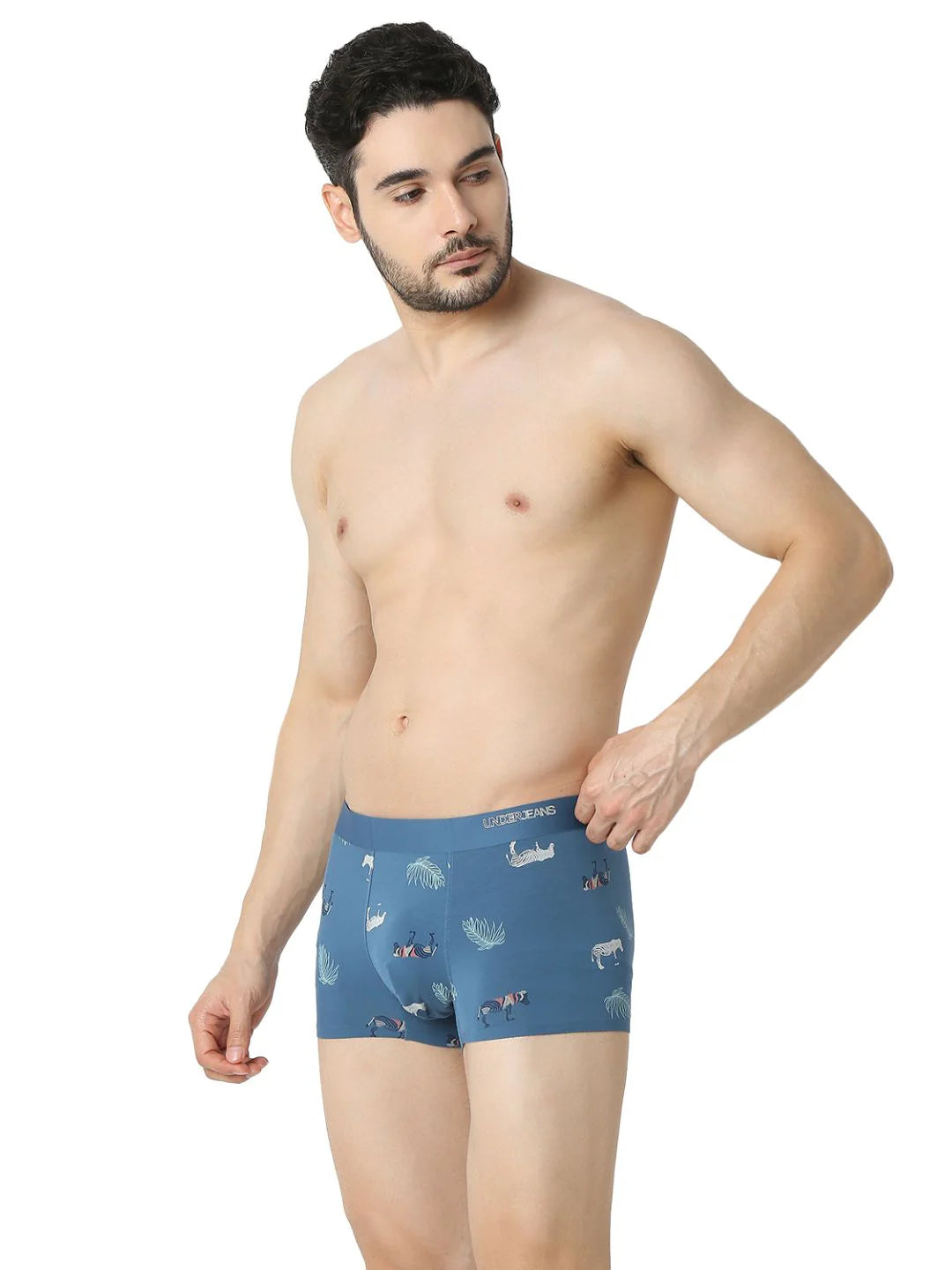 SPYKAR UNDERJEANS PTS102 REGULAR FIT ULTRASOFT PRINTED TRUNK