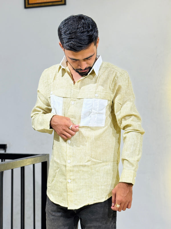 WC-1998 LITE YELLOW SHIRT
