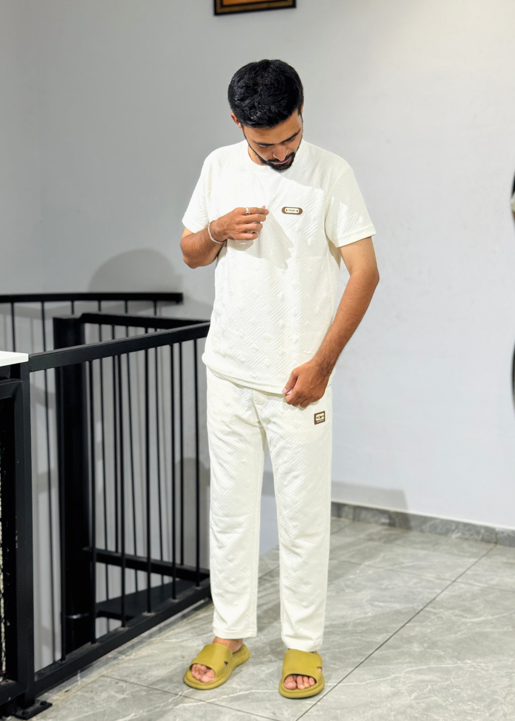 WIC-1788 OFF WHITE IMPOTED CORD SET