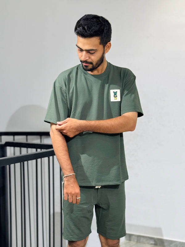 WIC-1872 GREEN SHORT IMPOTED CORD SET