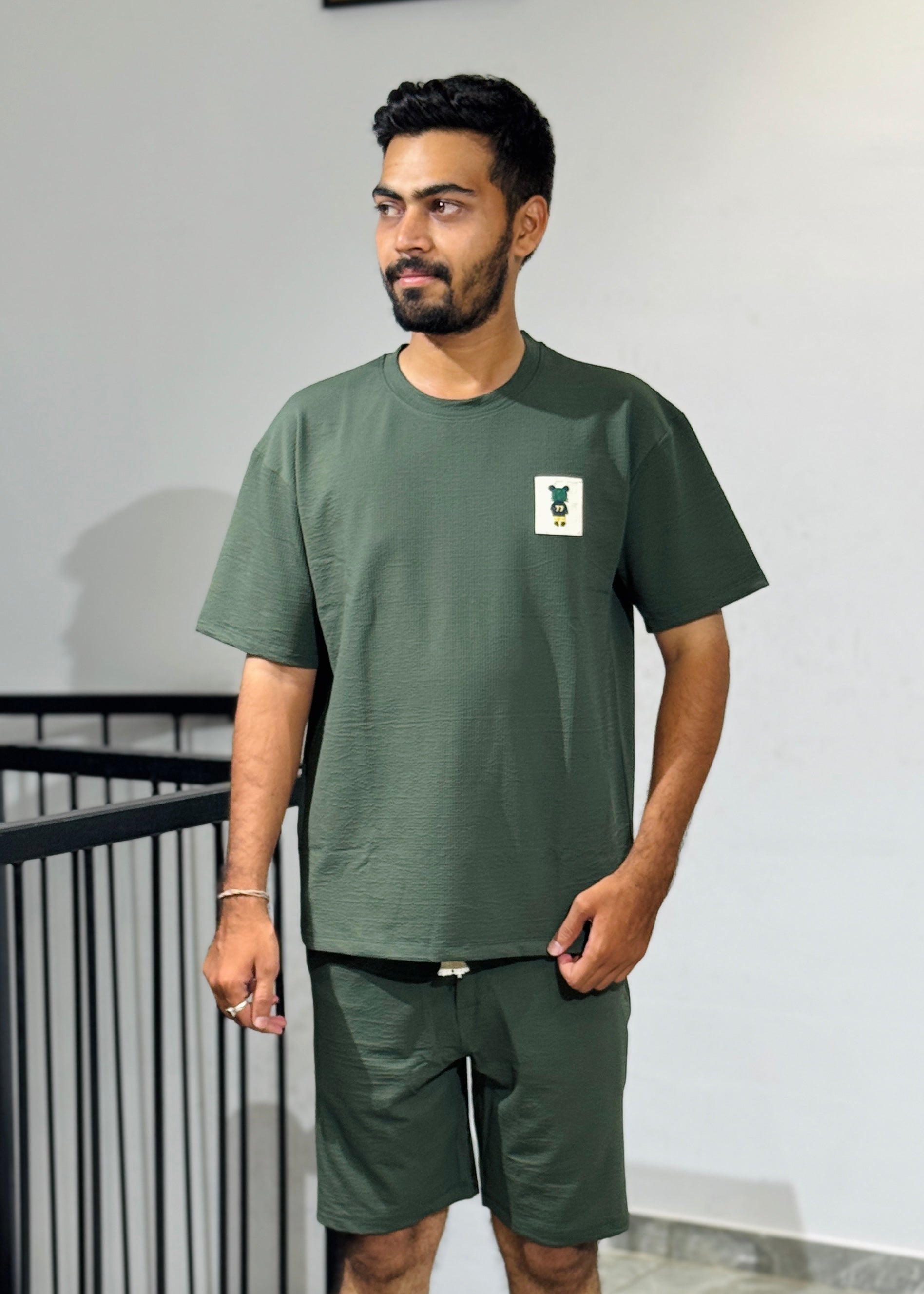 WIC-1872 GREEN SHORT IMPOTED CORD SET