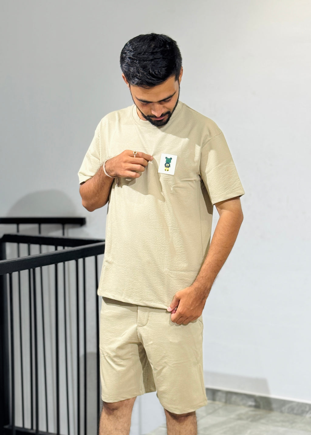WIC-1872 KHAKHI SHORT IMPOTED CORD SET