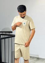WIC-1872 KHAKHI SHORT IMPOTED CORD SET