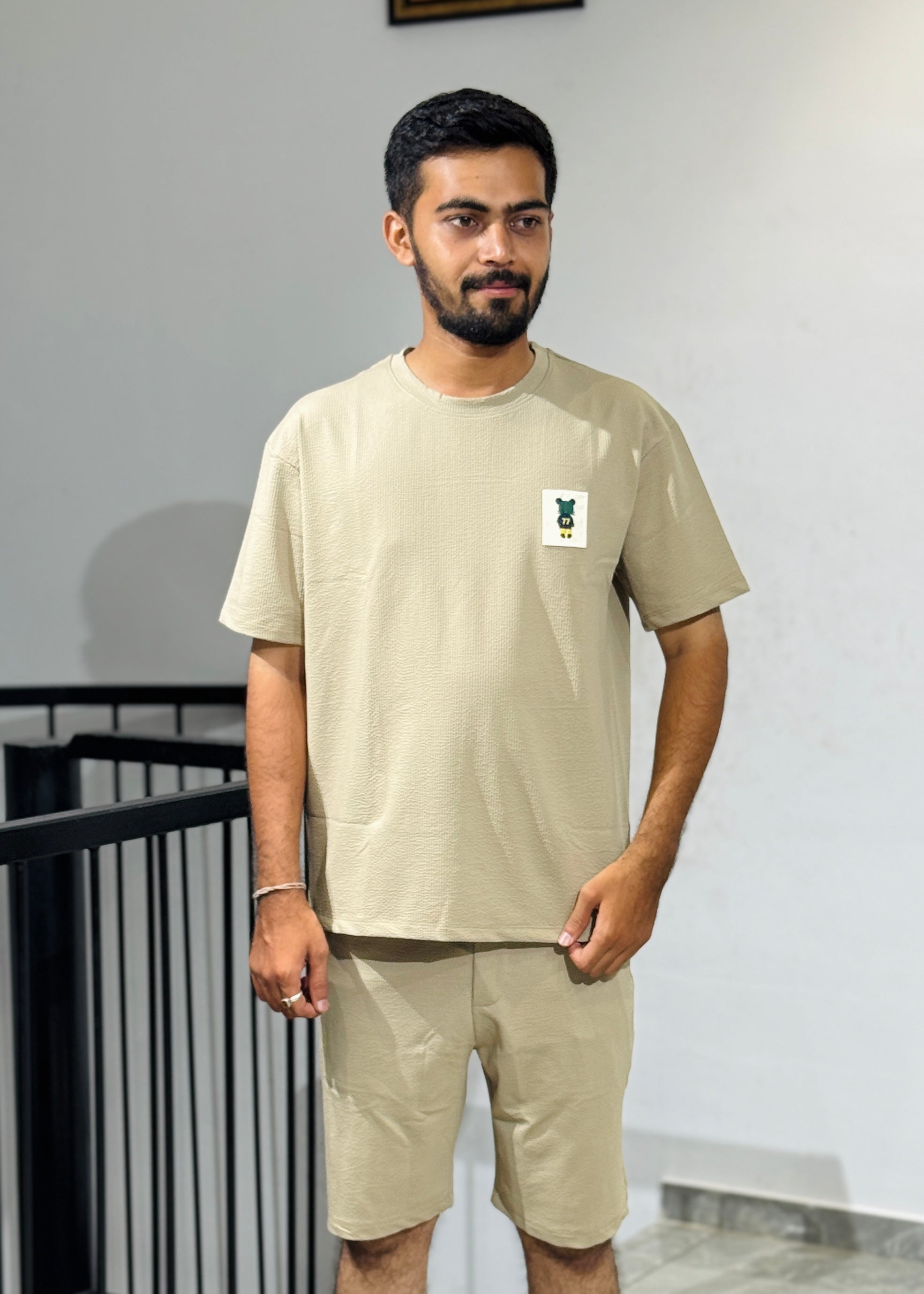 WIC-1872 KHAKHI SHORT IMPOTED CORD SET