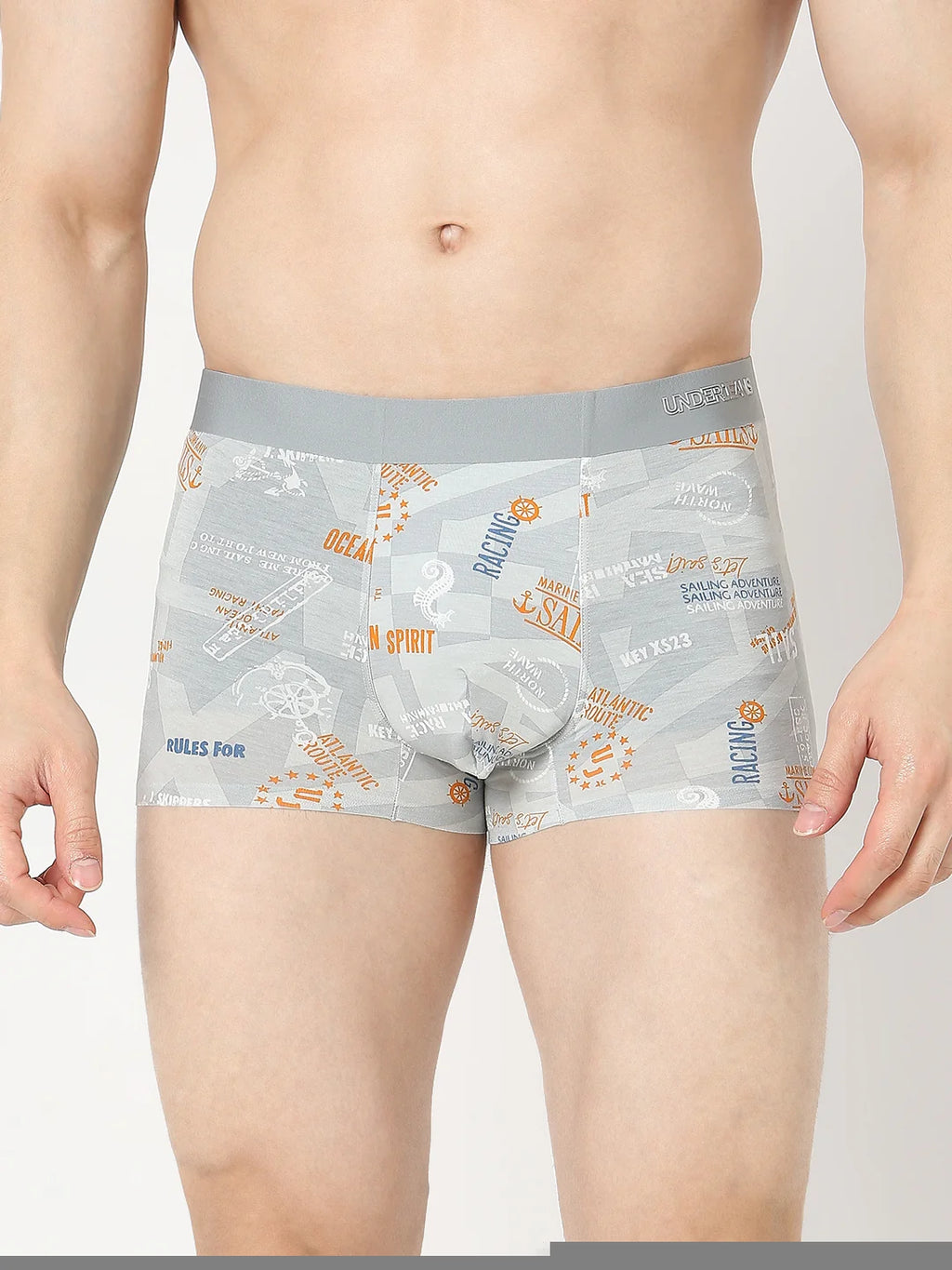 SPYKAR UNDERJEANS PTS102 REGULAR FIT ULTRASOFT PRINTED TRUNK