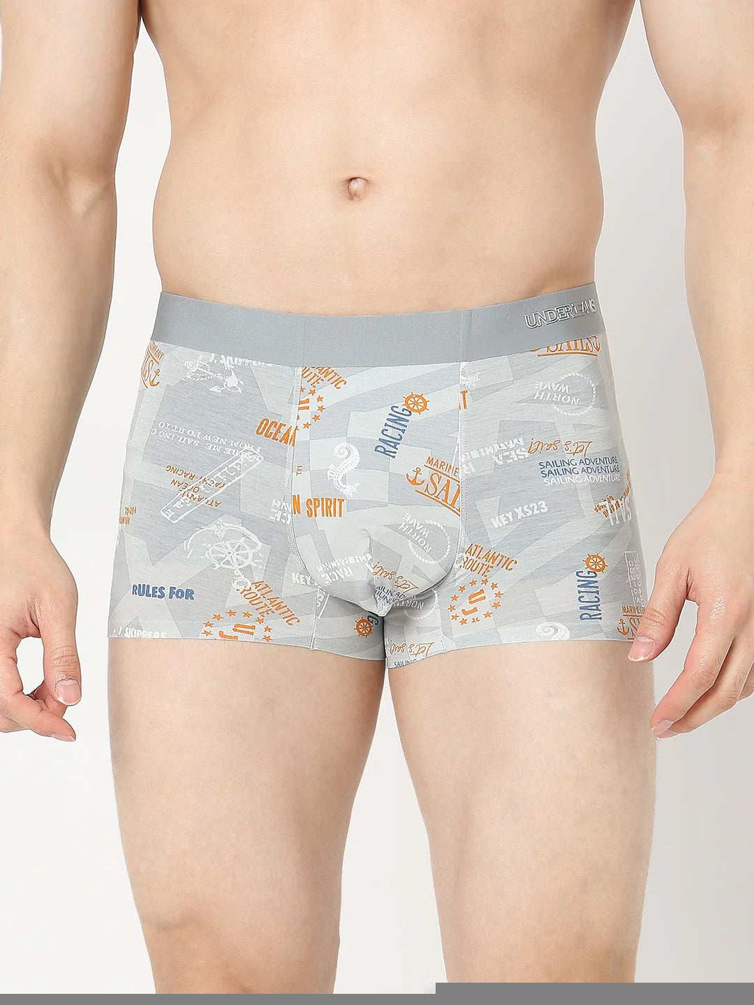 SPYKAR UNDERJEANS PTS102 REGULAR FIT ULTRASOFT PRINTED TRUNK