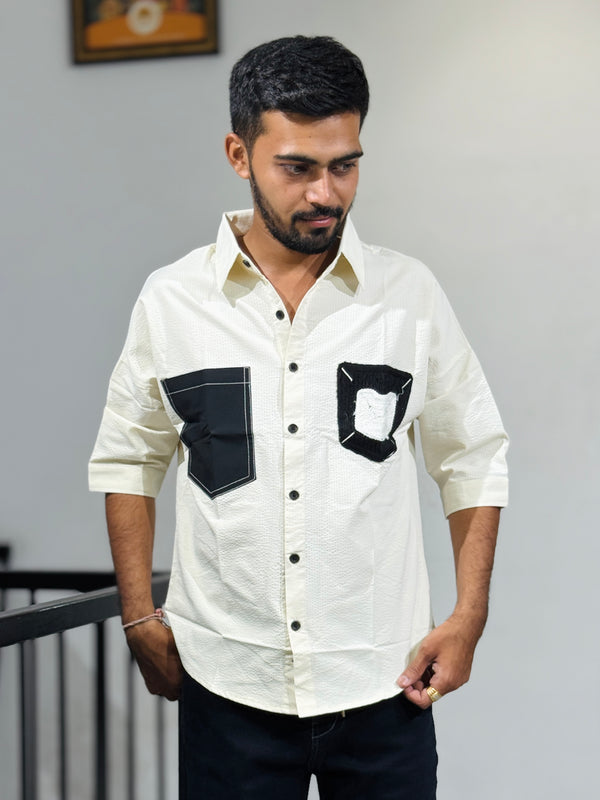 XC-8105-HS CREEAM SHIRT