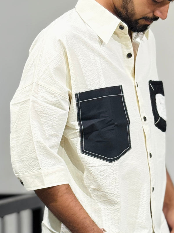 XC-8105-HS CREEAM SHIRT