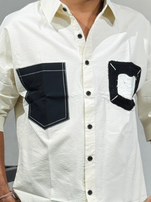 XC-8105-HS CREEAM SHIRT
