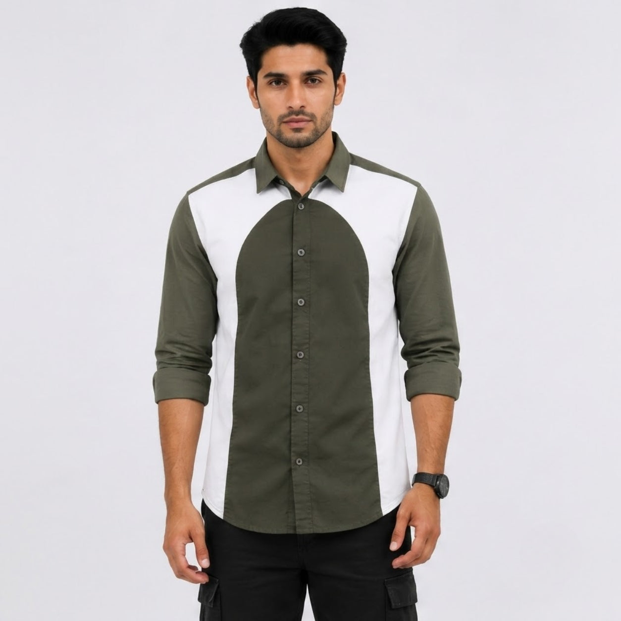 TGT 746 GREEN IMPORTED SURGERY SHIRT
