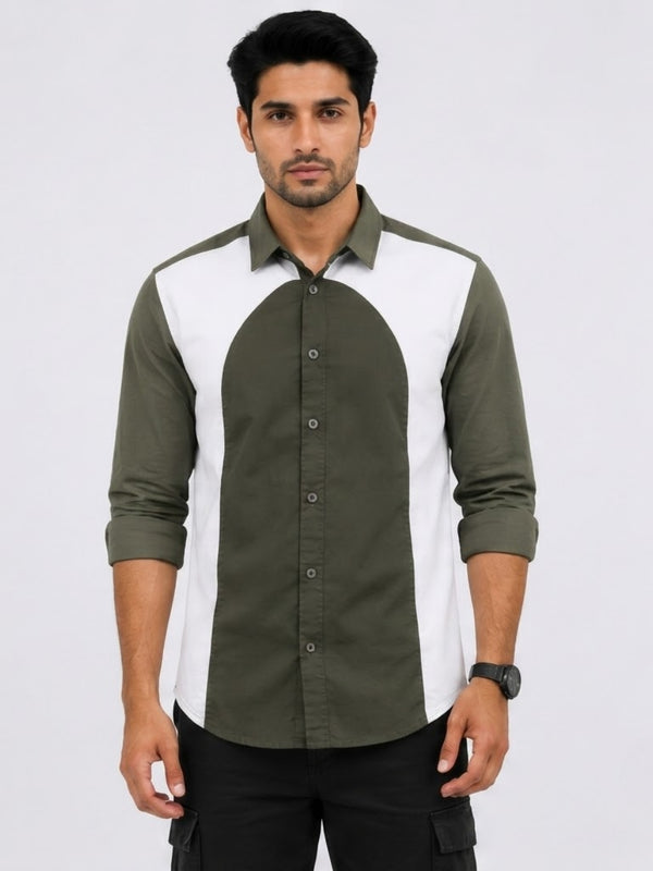 TGT 746 GREEN IMPORTED SURGERY SHIRT