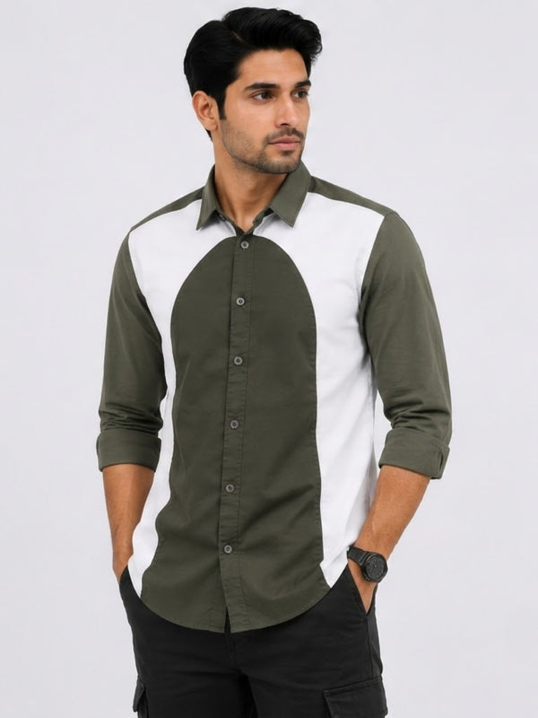 TGT 746 GREEN IMPORTED SURGERY SHIRT