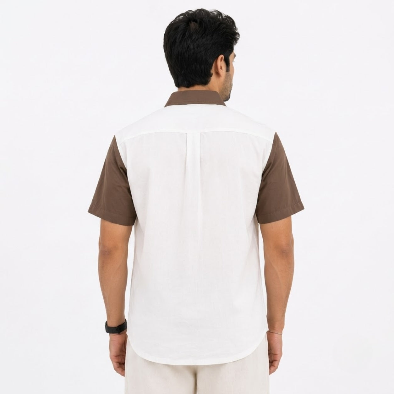 TGT 746 BROWN IMPORTED SURGERY SHIRT