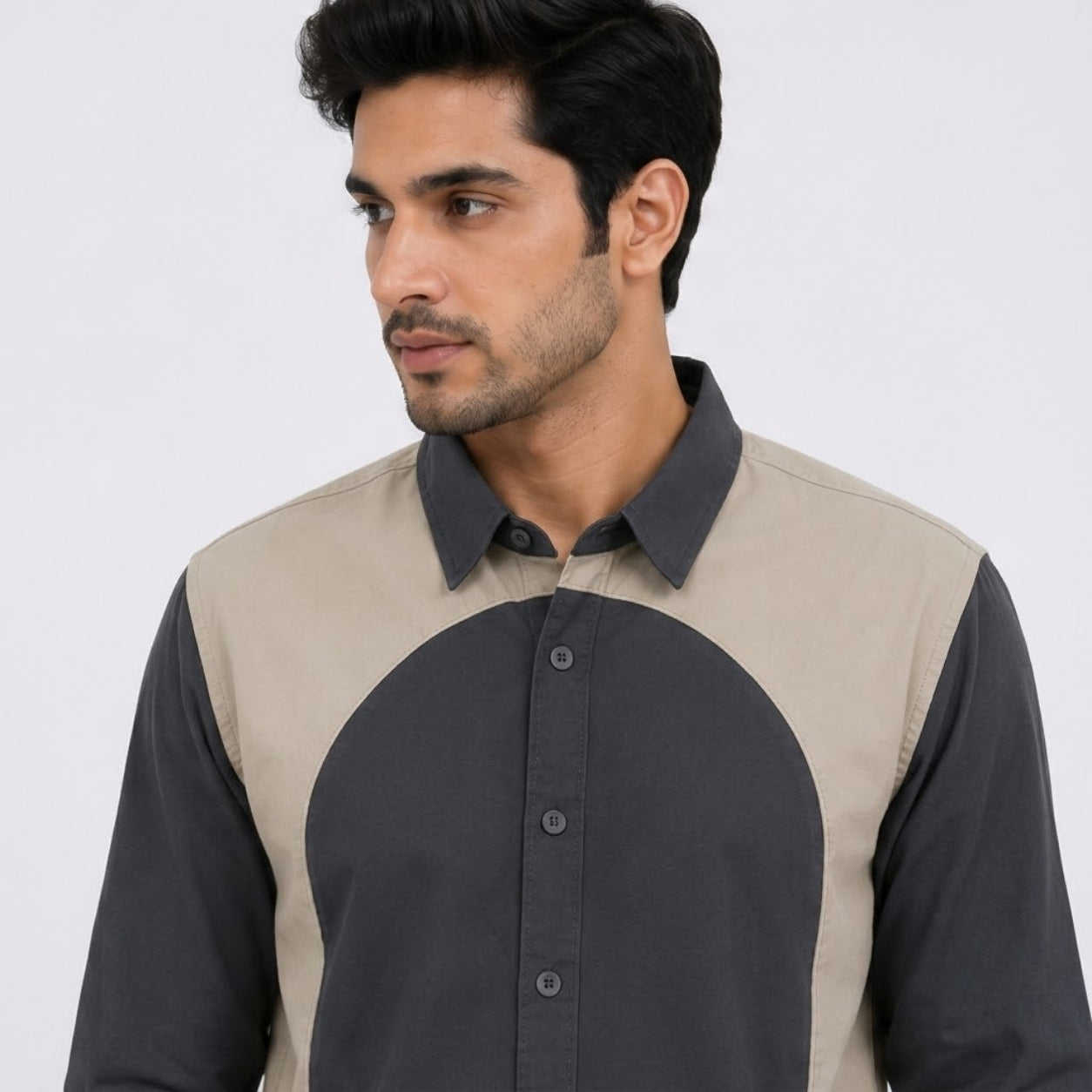 TGT 746 BLACK IMPORTED SURGERY SHIRT