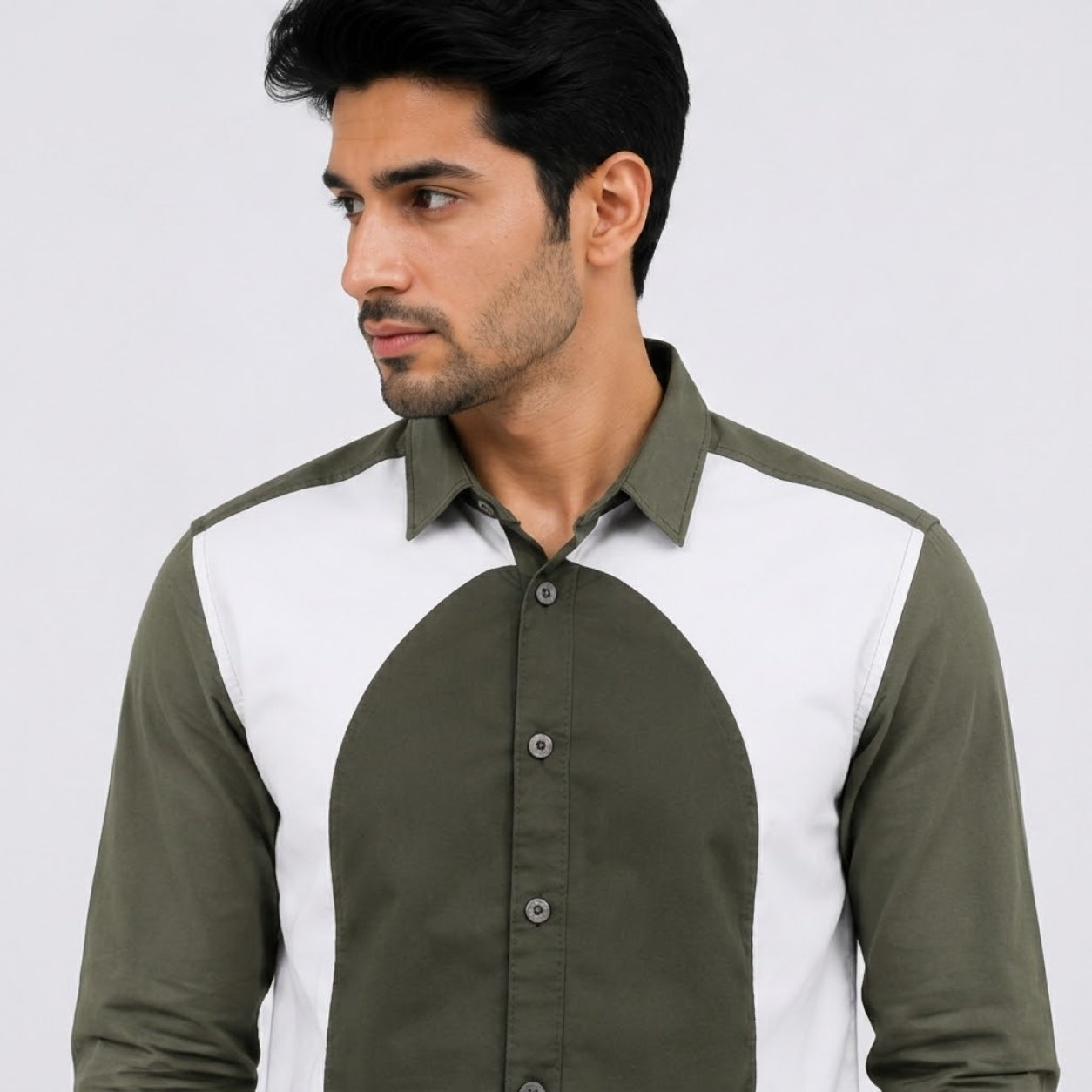 TGT 746 GREEN IMPORTED SURGERY SHIRT