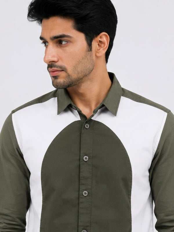 TGT 746 GREEN IMPORTED SURGERY SHIRT