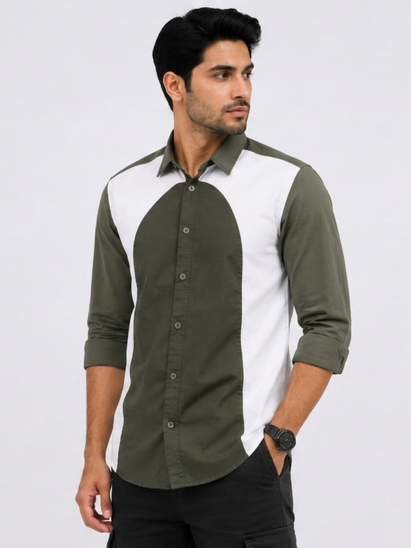 TGT 746 GREEN IMPORTED SURGERY SHIRT