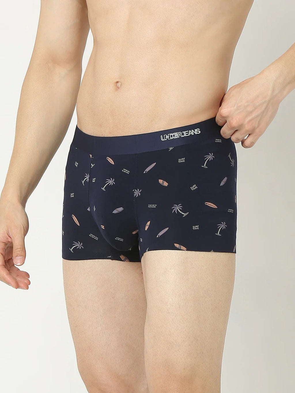 SPYKAR UNDERJEANS PTS102 REGULAR FIT ULTRASOFT PRINTED TRUNK