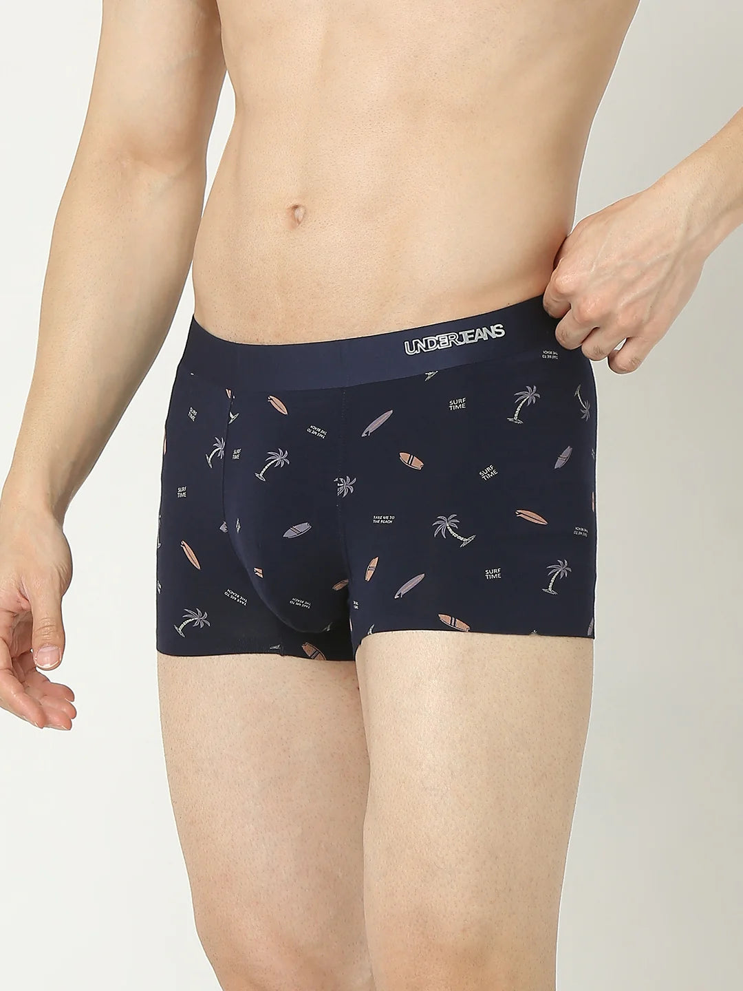 SPYKAR UNDERJEANS PTS102 REGULAR FIT ULTRASOFT PRINTED TRUNK