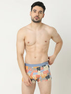 SPYKAR UNDERJEANS PTS102 REGULAR FIT ULTRASOFT PRINTED TRUNK